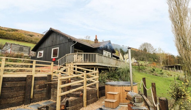 MIDDLE HIVRON, pet friendly, with hot tub in Bleddfa