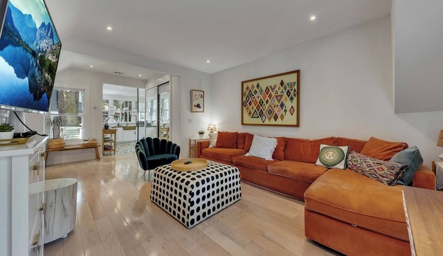 Midtown 2BR Gem | Screened Porch + Chic Design