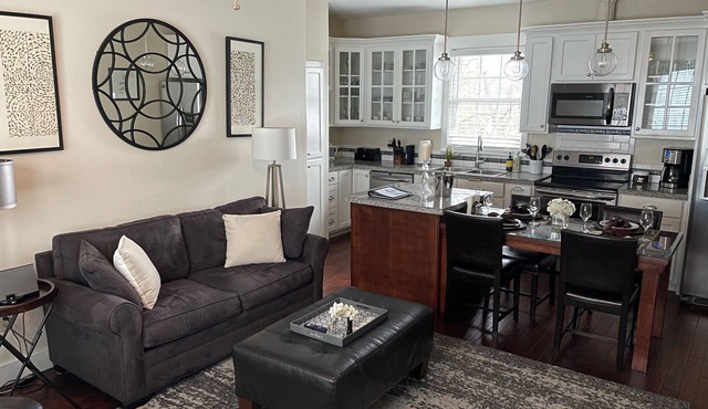 Midtown Apt - 2Bed/2Bath - Private Hot tub and Patio - Close to Pearl and Dtwn