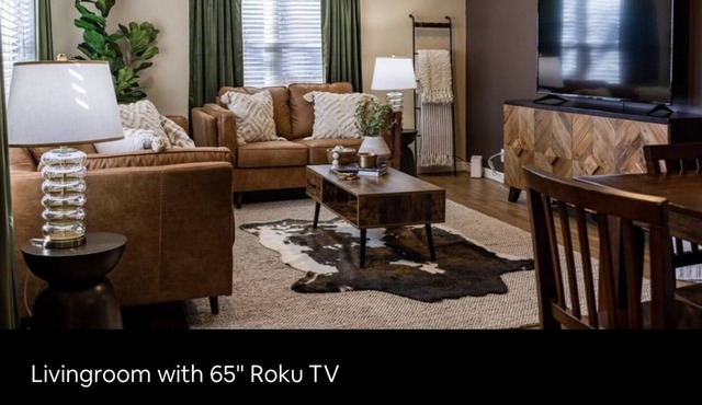 Midtown BoHo with Firepit by Expo Square! A Family-Friendly and Cozy Retreat!