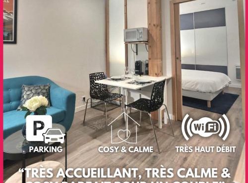 Mignon, T1 Bis cosy & calme, Neuf, Parking, Balcon