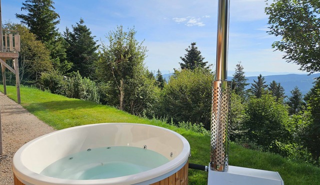 MIL100 hut with private Finnish bath