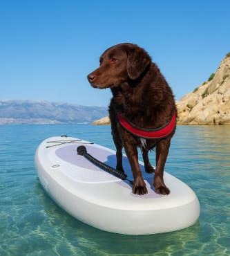 Mila's pet friendly holiday house with private beach place and sunbeds included