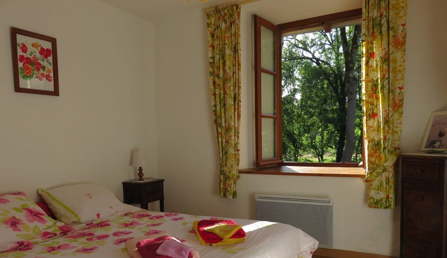 Mill, private island, heated swimming pool June to September below the Castle