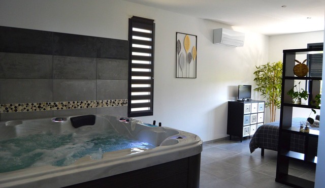 Mille & un Iris Villa de Vacances Avec Jacuzzi à la Campagne
