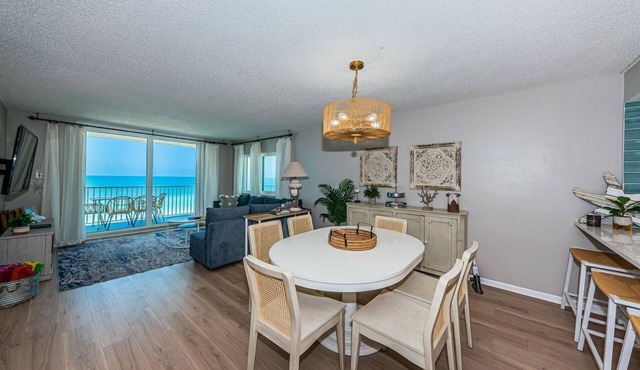 Million Dollar Gulf Front Views! Fully updated corner unit with wrap around balcony & Dog Friendly SC2606~