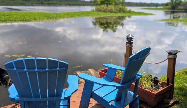 Million Dollar View, Close to Everything, Waterfront with kayaks