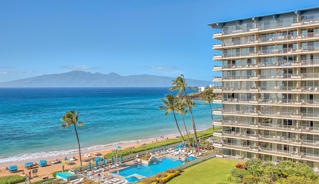 Million Dollar Views Oceanfront Studio at The Whaler in Ka'anapali