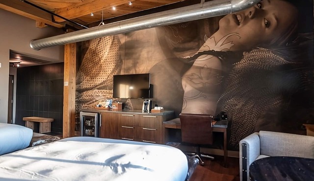 Milwaukee Haven, Custom Deluxe Two Queen Beds at The Iron Horse Hotel!