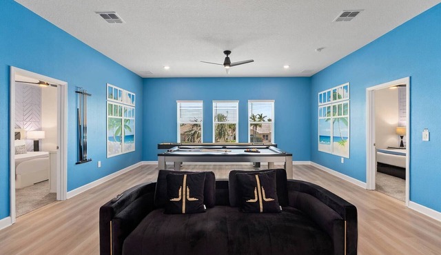 Mimosa Manor | Brand-New Beachfacing Villa w PVT Pool, Theater, Arcade, & More