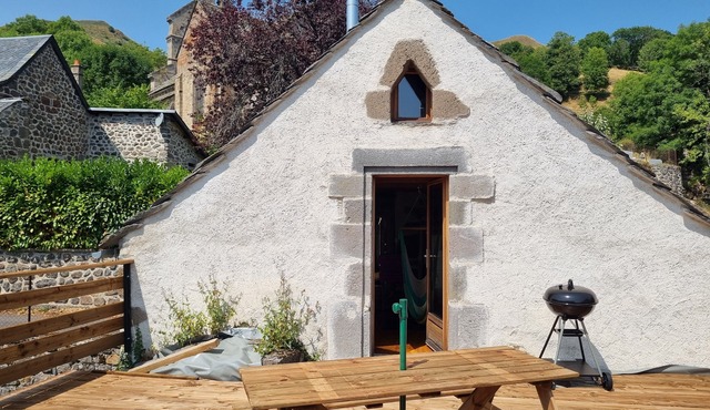 Mini terrace house with mountain view near Puy Mary - La Loge de Dienne