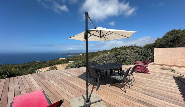 ☀️ Mini-villa 4 pers. with garden facing the sea in Acqua Doria