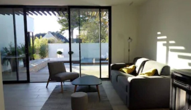 Mini-villa Design Avec Jacuzzi, la Plage à Pied