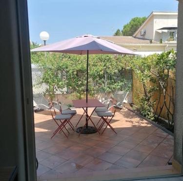 Mini villa en bord de mer avec espace extérieur