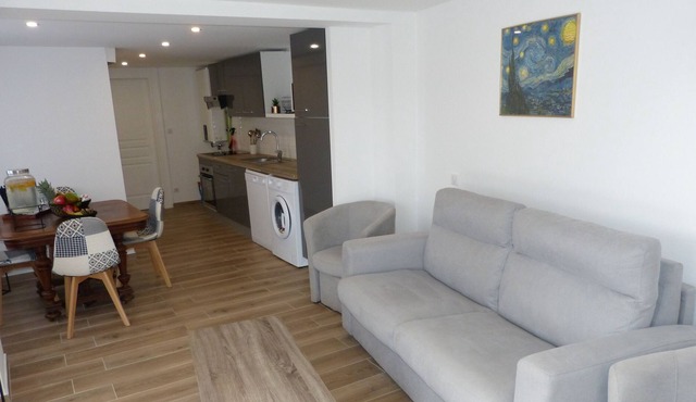 Mini villa T2 air-conditioned, sea view, cozy & modern