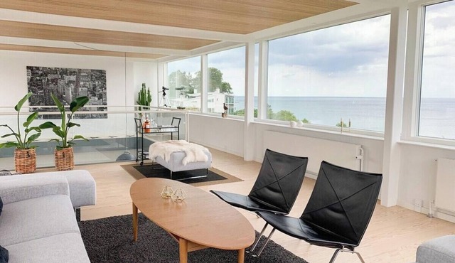 Minimalism and view of Kattegat in sleek design