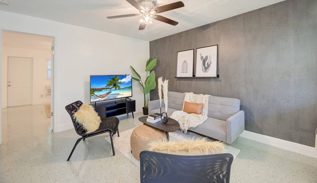 Minimalist Mod apt4 * 2ml to beach, air/cruiseport