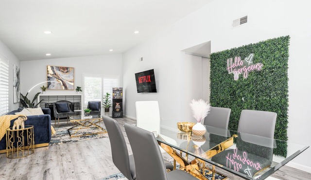Mins to Disney! Chic 3BR w/Insta Wall & Arcade