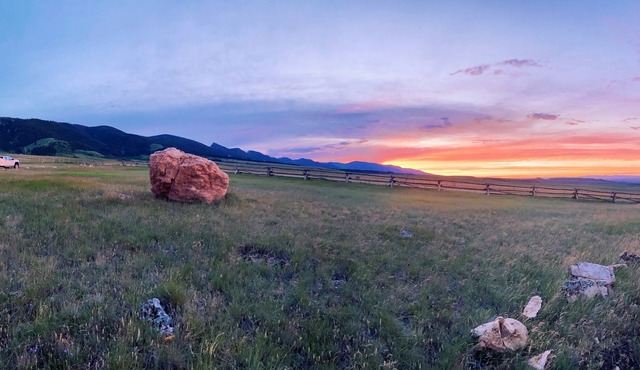 Minutes from being on top of Big Horn Mountains, with great SxS & ATV trails!