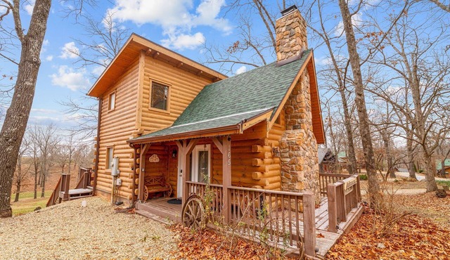 Minutes to Big Cedar-True Log Cabin-Free Silver Dollar Tickets-Pvt Hot Tub @ Lil Treehouse