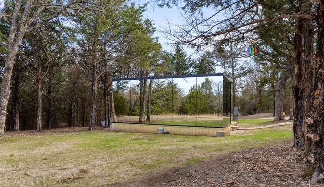 Mirror House in the North Texas Hill Country