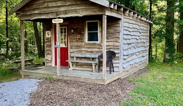 "Miss Dixie" Camping Cabin #9 | Pet Friendly