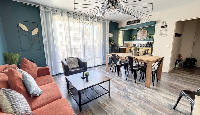 【Mister BIG】appart extra large -10 pers-2 parkings