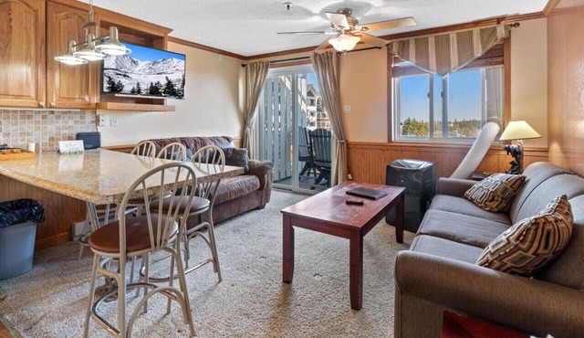 ML324 Charming & Rustic 1BR/1BA, relaxing mountain view (Connects to ML326)