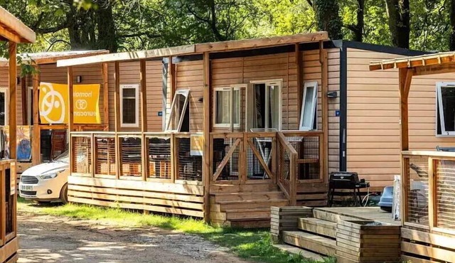 Mobile-home | Comfort | 3 Bedrooms | 6 sleeps | Raised terrace | A/C