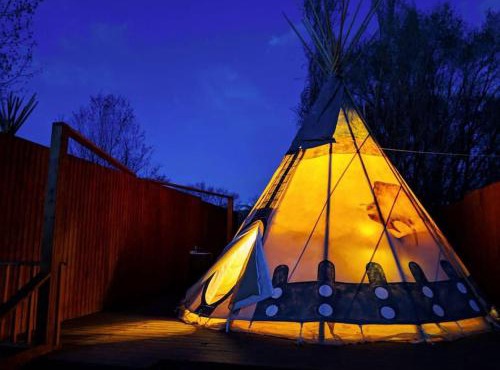 Moab RV Resort Glamping Tipi OK55