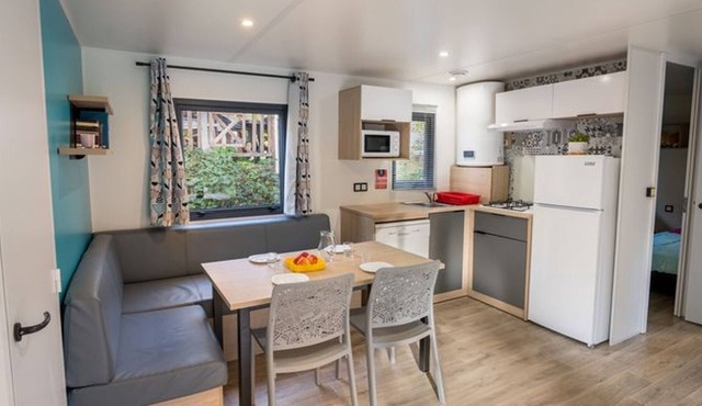 Mobile home 32m² with terrace, 3 bedrooms for 6 people
