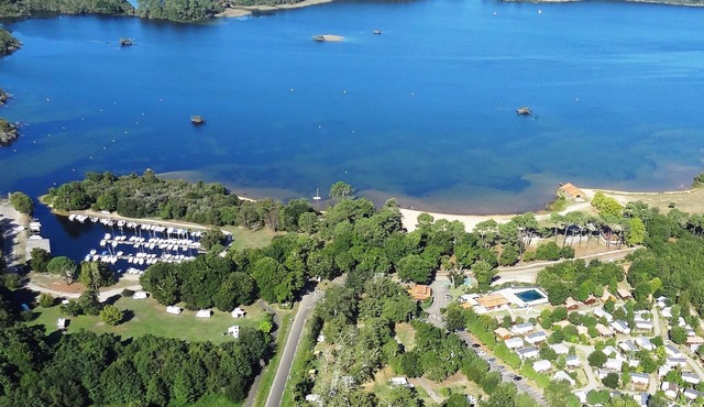 Mobil-home Dans les Landes, Entre lac et mer
