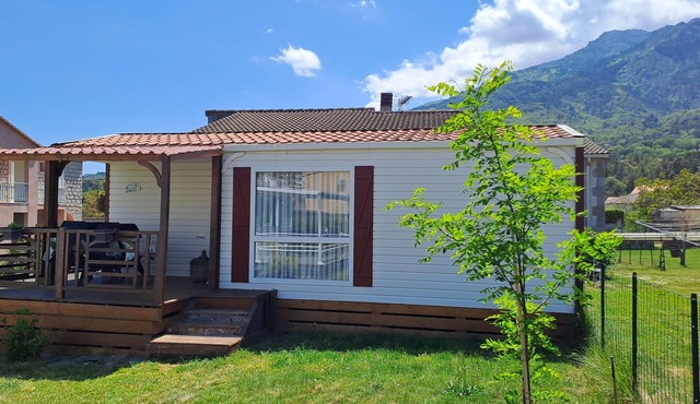 Mobil Home à 1.5km du Centre Ville, en en Plein Cœur de la Montagne Corse