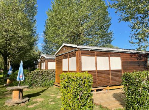 Mobil-home 2 chambres côté rivière