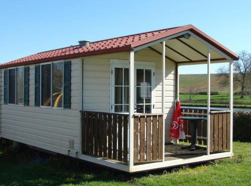 Mobil-home 2 pers avec terrasse - API-1-52-1054