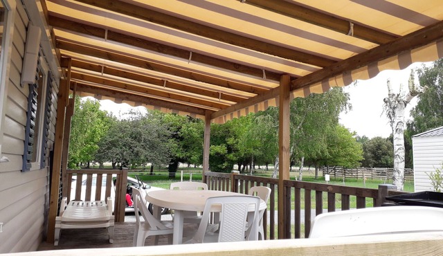 Mobil Home 4/6 persons camping Les Charmettes very quiet place