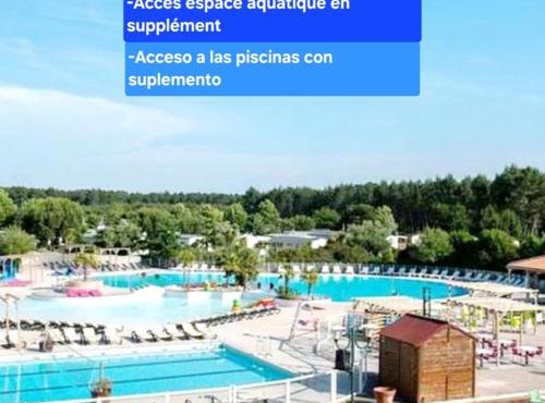 Mobil-home 4chambres-10 couchages - Parking gratuit