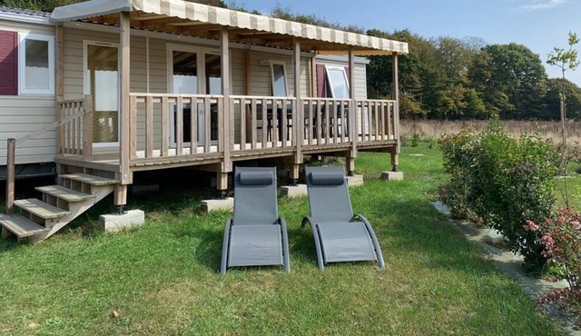 Mobil Home 6/8 pers any comfort - Normandy - Le Boujou de Litteau