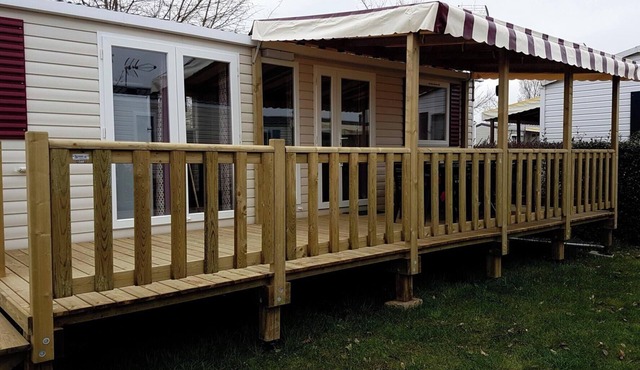 MOBIL HOME 6/8P LUMINOSA CAMPING 4 STARS VAL DE LOIRE