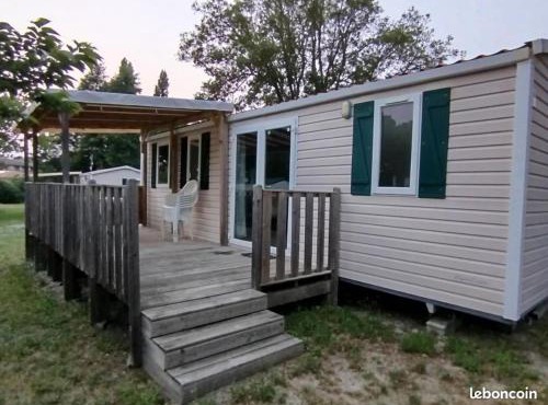 mobil-home 6 couchage sur la côte landaise