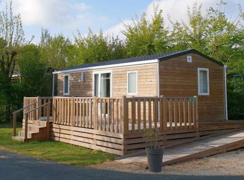 Mobil home 6 pers PMR avec terrasse à Chaillé-les-Marais - API-1-52-343