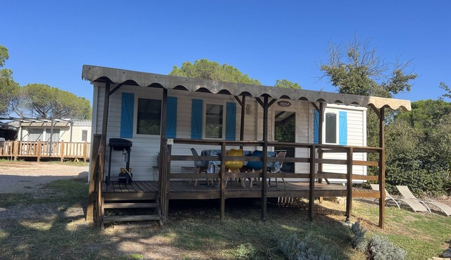 Mobil Home 6 Personnes +2 Possibles, Dans Camping 4, Piscine