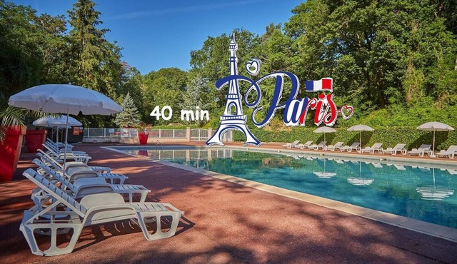 Mobil home 6 pers/3 Chbr Proche PARIS