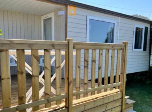Mobil home avec terrasse pour 6 personnes - API-1-52-389