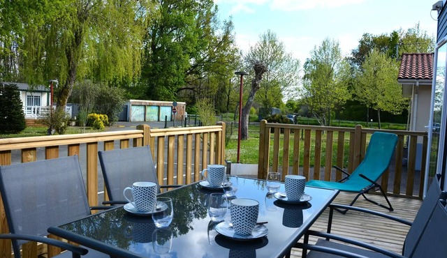 Mobil-Home Althéa 3 Rooms 4 People Air-conditioned + TV 2sdb