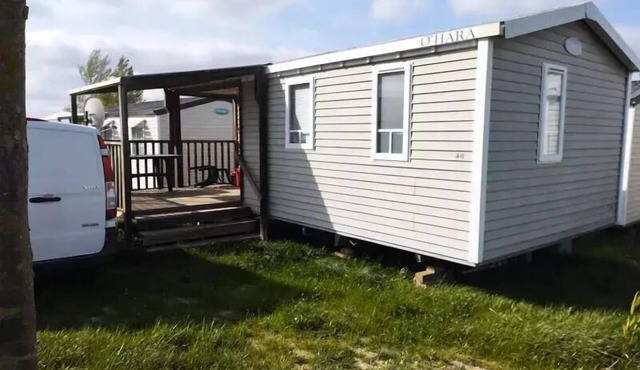 Mobil Home Aqua 1 room 2 persons Air-conditioned Terrace Semi-Covered +TV