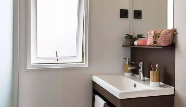 Mobil home Aqua 3 ch 2 Badezimmer Klimaanlage 6 Personen