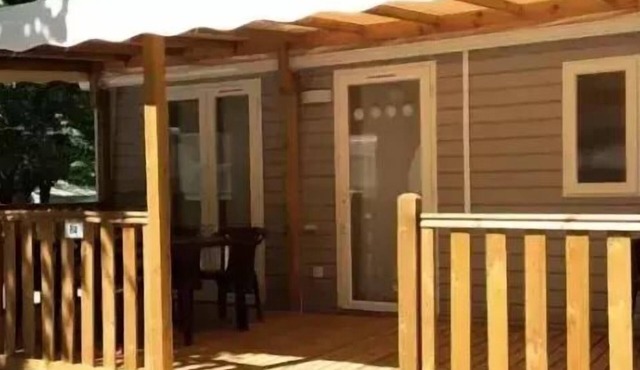 Mobil Home Aqua 3 Rooms 4/6 persons Semi-Covered Terrace