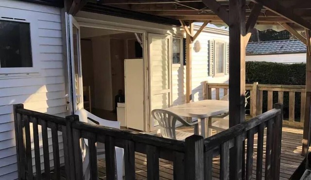 Mobil-home Aqua 4 rooms 6 persons Terrace Semi-Couverte + TV