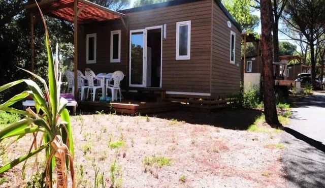 Mobil-home Aqua 4 rooms 6 persons Air-conditioned Terrace Semi-Covered + TV